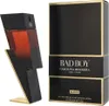 A bottle of Carolina Herrera Bad Boy Elixir perfume and its packaging are displayed against a white background. Anteprima dell’immagine prodotto