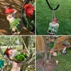 Gartenzwerg Liegend in Hängematte – Witterungsbeständige Produktbild-Vorschau 7