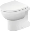 Duravit No. 1 Stand-WC Rimless, Abgang senkrecht Produktbild-Vorschau 2