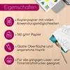 younikat 160 g/qm Papier DIN A4 Kopierpapier 50 Blatt weiß Produktbild-Vorschau 4