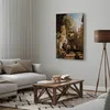 Italienischer Leinwand Leinwandbild - Im Dachstübchen (Carl Produktbild-Vorschau 3