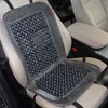 HEYNER® Holzkugel Sitzauflage grau – Auto Sitzbezug mit Produktbild-Vorschau 2