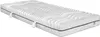A white mattress with a wavy pattern on its surface, shown from a diagonal angle. Produktbild-Vorschau