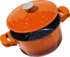 Ø24cm Schmortopf ca. 12cm hoch KING® SHINE ORANGE aus Produktbild-Vorschau 1