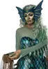 Costume da sirena malvagia strega del mare Halloween Anteprima dell’immagine prodotto 3