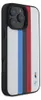 Handyhülle Hardcase iPhone 16 Pro Max BMW Kunstleder weiß Produktbild-Vorschau 4