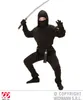 Kostüm Ninja mit Schwert + Stäbe  - Ninja komplett 116 cm - Produktbild-Vorschau 3