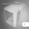 Mars Gaming MCFUSION, Midi Tower, PC, Weiß, ATX, micro ATX, Produktbild-Vorschau 3