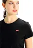 Schwarzes Damen T-Shirt Kurzarm mit Rundhals und Produktbild-Vorschau 6
