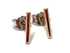 Ohrstecker Rotgold Weißgold 585/- Stabohrstecker poliert Produktbild-Vorschau 1