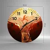 Wanduhr - Rund - Glasuhr - Mann Berg Freiheit - 40x40cm - Produktbild-Vorschau 3