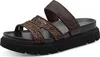 Tamaris Damen Pantolette mit Plateau und Keilabsatz Produktbild-Vorschau 4