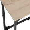 Table d’appoint Erie 40x30x63cm - Bois clair industriel, Voir les images du produit 8