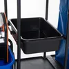 Chariot de nettoyage HOMCOM avec 4 roulettes et 2 seaux Voir les images du produit 9
