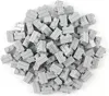 A pile of small, light gray LEGO bricks. Produktbild-Vorschau