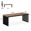 A diagram showing the dimensions of a table, with a silhouette of a person for scale. Produktbild-Vorschau