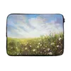 MuchoWow® Laptop Hülle 13 Zoll Sommer - Blumen - Ölfarbe Produktbild-Vorschau 1