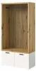 home24 Kompaktgarderobe - Weiß / Eiche Artisan Nachbildung Produktbild-Vorschau 1