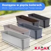 KADAX Balkontopf mit Untersatz "Frette", Balkonkasten mit Produktbild-Vorschau 5