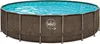 Mountfield Elite Rattan-Rahmen-Pool 4,88 × 1,22 m, dunkles Produktbild-Vorschau 4