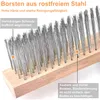Drahtbesen, 2 Stück Drahtbesen Bürste, 30 cm Drahtbesen, Produktbild-Vorschau 6