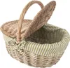 Picknickkorb aus Weide, geschlossen, 42x32x35 cm Produktbild-Vorschau 4