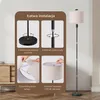 Lampa stojąca EDISHINE do salonu, nowoczesna lampa stojąca Podgląd zdjęcia produktu 4