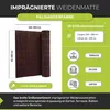 Wicker garden Premium Imprägnierte Weidenmatte 100 x 500 cm Produktbild-Vorschau 2