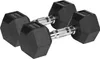 Rebel RBA-2325-07.5 Pogumované liatinové činky HEX 2 x 7,5 Náhľad obrázku produktu 4