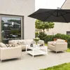 Sonnenschirm Ø3m inkl. Gartenschirm 360° drehbar Produktbild-Vorschau 7