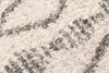 Tapis Salon Chambre Crème Gris Tapis à poils longs Franges Voir les images du produit 3