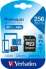 Premium 256GB C10/U1 + Adapter micro SDXC Speicherkarte Produktbild-Vorschau 1