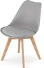Home Collective Esszimmerstuhl Stuhl Wohnzimmerstuhl grau Produktbild-Vorschau 1