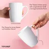 KONZEPT 2er-Set Kaffeebecher 500ml aus hochwertigem Produktbild-Vorschau 4