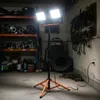 XUDO Baustrahler mit Stativ 2x50W 10000lm 4500K IP65 Produktbild-Vorschau 4