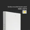 LED Solution Bílý přisazený LED panel hranatý 220 x 220mm Náhled obrázku produktu 9