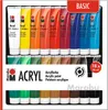 Set di colori acrilici Marabu, 18 x 36 ml, colori assortiti Anteprima dell’immagine prodotto 3