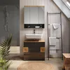 Badmöbel-Set Vicco Eden Anthrazit 2 Teile, Model 36922 Produktbild-Vorschau 3
