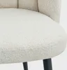 Stolička LUXE v tkanine Bouclé Ecru Náhľad obrázku produktu 6