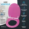 SANILO® WC-Sitz mit Absenkautomatik und Schnellverschluss Produktbild-Vorschau 3