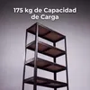 IvoQ Estantería Negra - Estantería metálica de Vista previa de la imagen del producto 3