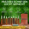 Eli® Profi Schnitzwerkzeug Set inkl. Tasche und Lederriemen Produktbild-Vorschau 5