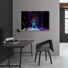 Leinwandbild Neon-Spieler 60x40 Feeby Violett bild für die Produktbild-Vorschau 2