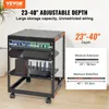 VEVOR 12U-Server-Rack mit offenem Rahmen 15-40" Produktbild-Vorschau 2