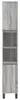 vidaXL Badschrank Grau Sonoma 30x30x190 cm Holzwerkstoff Produktbild-Vorschau 4