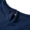 Kinder-Langarmshirt Marineblau 92 Produktbild-Vorschau 6