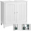 tectake® Waschbeckenunterschrank Jasper 2 geräumige Fächer Produktbild-Vorschau 8