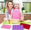 5-teiliges Set: Silikon-Backform für Hundekekse, Backmatte, Produktbild-Vorschau 5