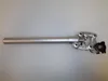 A silver bicycle seat post with suspension mechanism. Anteprima dell’immagine prodotto