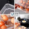 Rangement pratique pour œufs avec couvercle - peut contenir Voir les images du produit 14